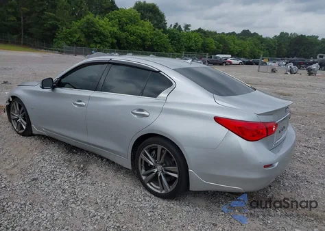 2016 Infiniti Q50 3.0T Sport from USA, damaged, VIN JN1EV7AP2GM302214
